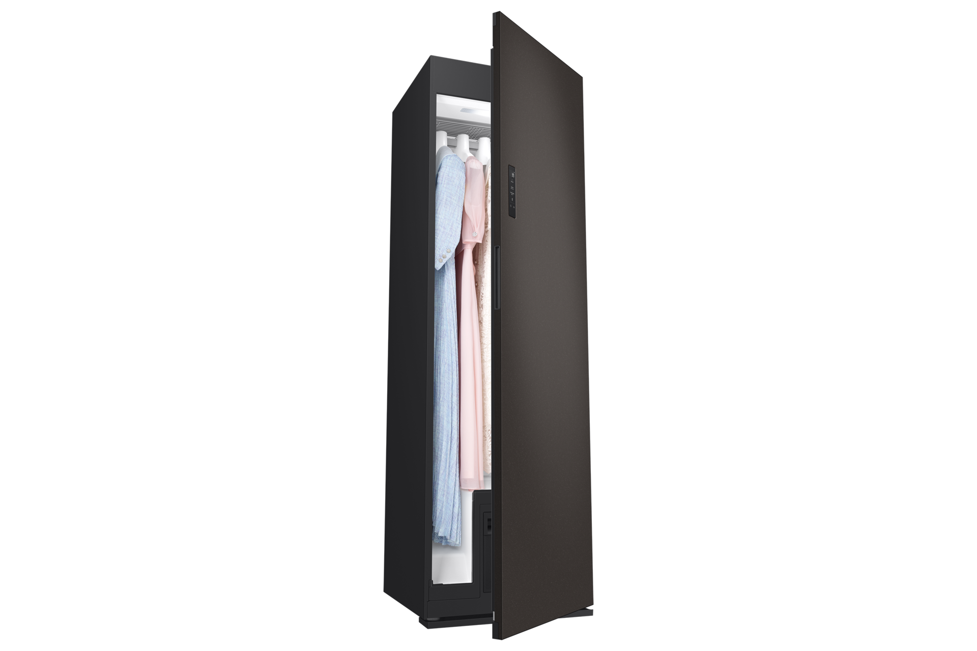 DF24CG5100 Bespoke AI Dryer with Dual AirWash and Dual JetSteam. Dynamic-Open-Styling Cotta Charcoal 