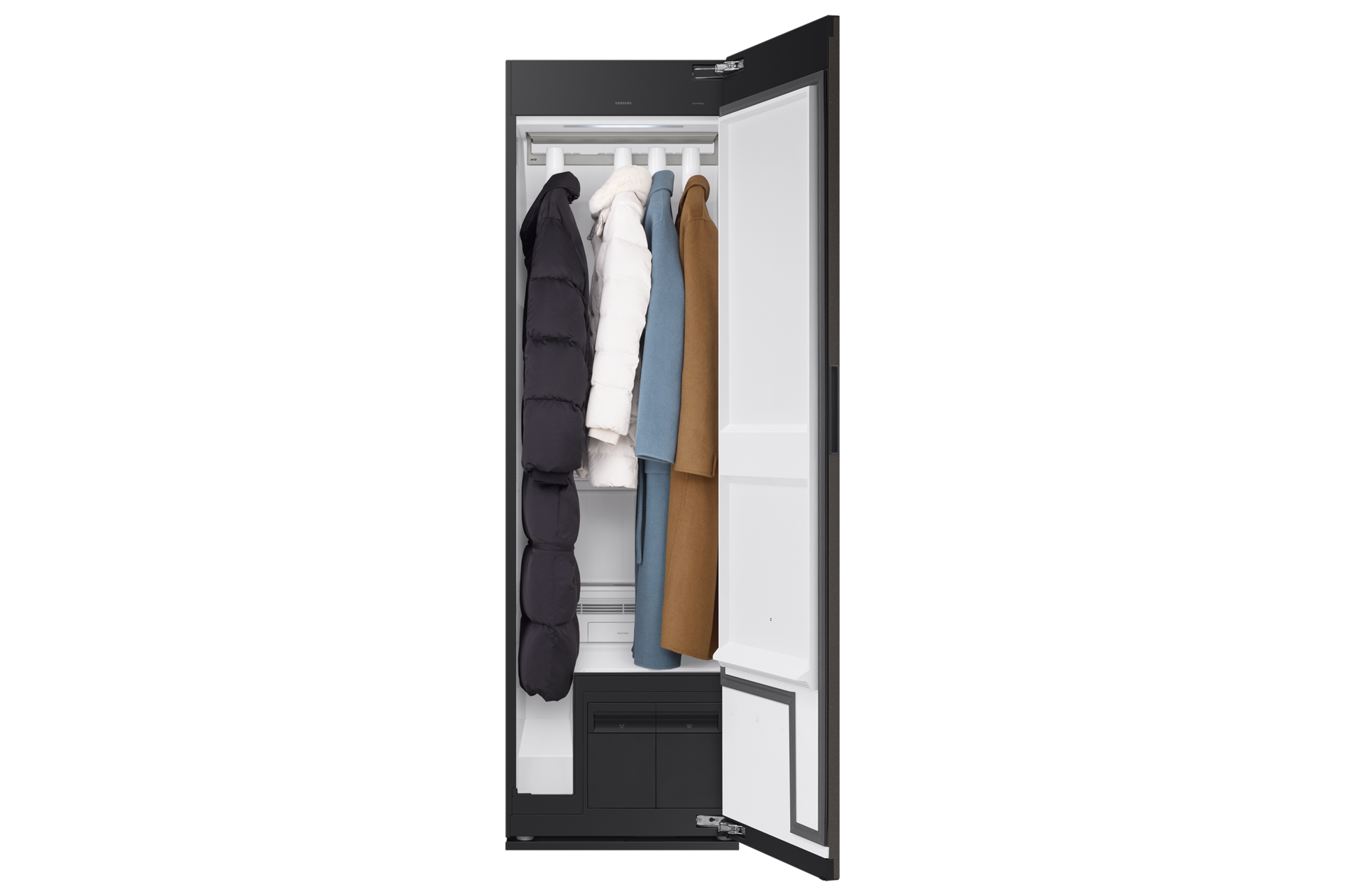 DF24CG5100 Bespoke AI Dryer with Dual AirWash and Dual JetSteam. Front-Open Cotta Charcoal 