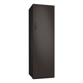 DF24CG5100 Bespoke AI Dryer with Dual AirWash and Dual JetSteam. L-Perspective Cotta Charcoal 