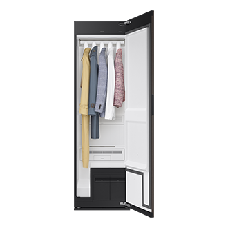 DF24CG5100 Bespoke AI Dryer with Dual AirWash and Dual JetSteam. Front-Open2 Cotta Charcoal 