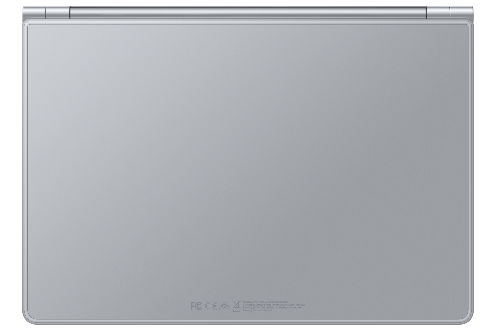 Pro Keyboard for Galaxy Tab S12+ Back Silver 