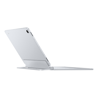 Pro Keyboard for Galaxy Tab S12+ Standing4 Silver 