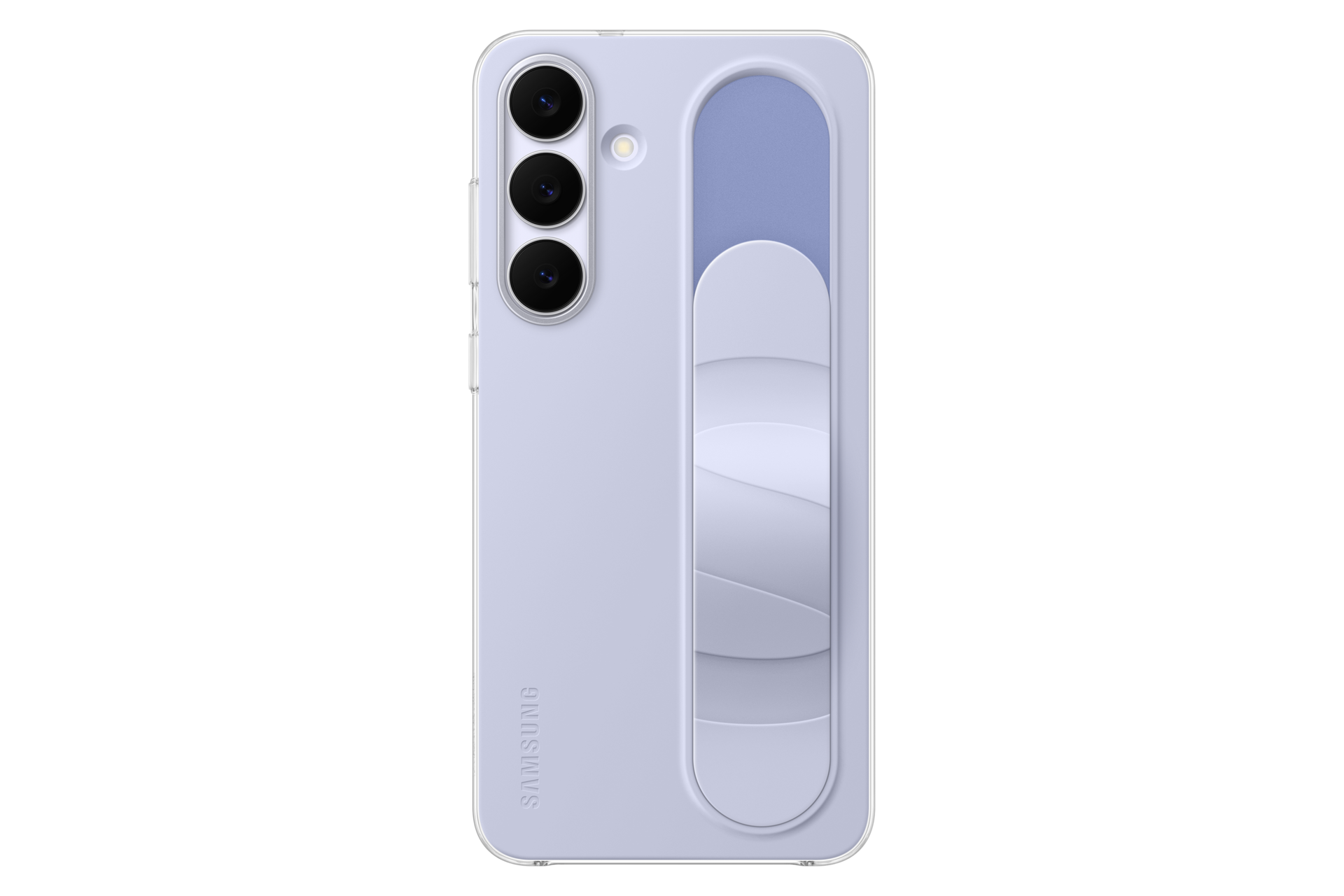 Galaxy S25 FE Standing Grip Case Front2 Light Blue 
