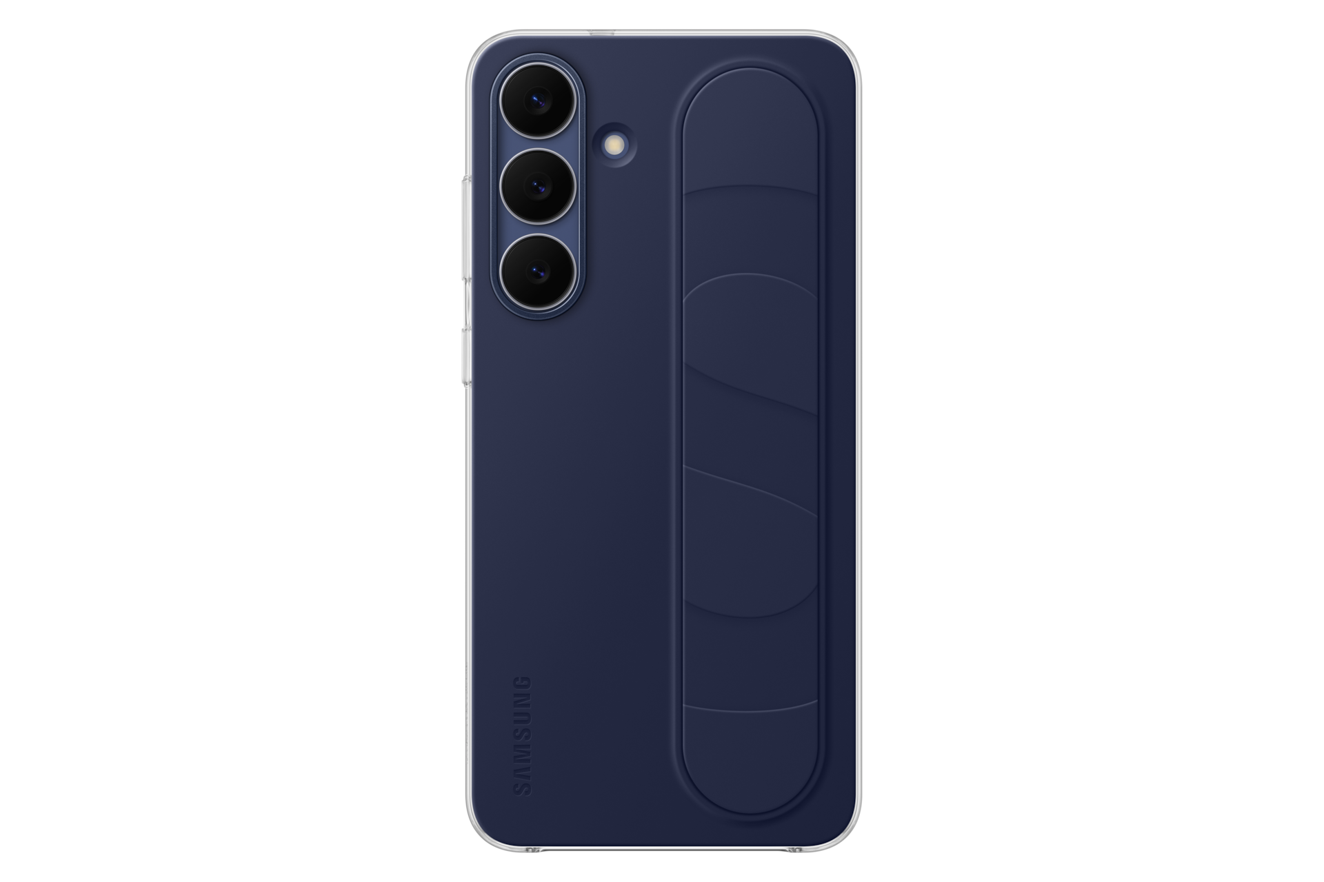 galaxy s25 fe standing grip case mystic blue