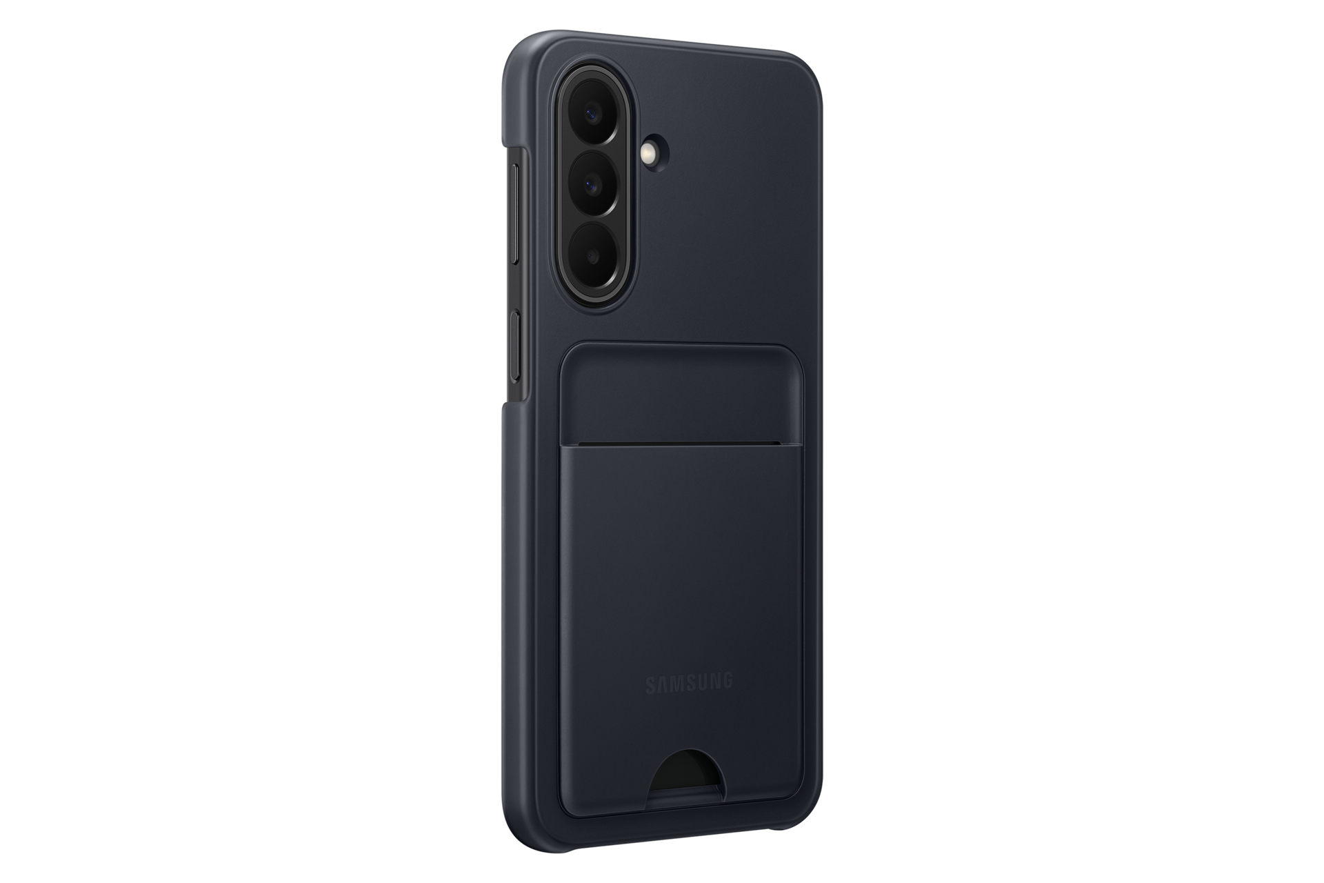 Galaxy A27 5G Card Slot Case Back-L-30 Black 