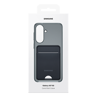 Galaxy A57 5G Card Slot Case Package Black 
