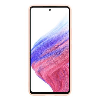 Galaxy A53 5G Silicone Cover Peach Mobile Accessories - EF-PA536TPEGUS