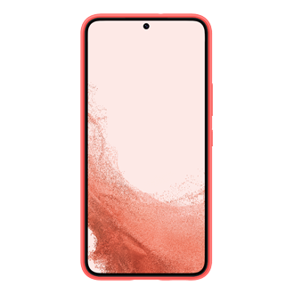 EF-PS901TPEGUS, Galaxy S22 Silicone Cover, Glow Red