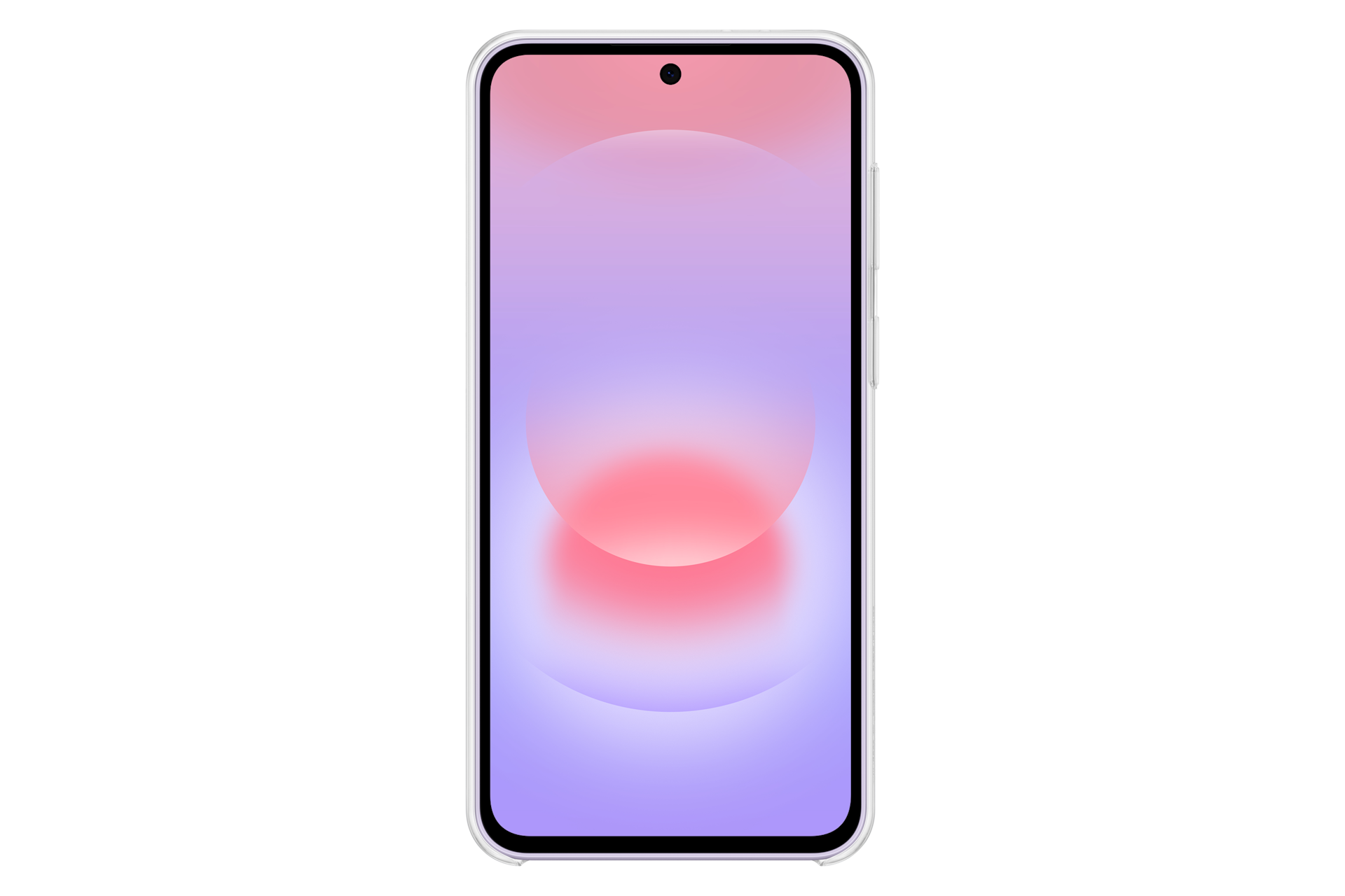 Galaxy A37 5G Clear Case Back Transparent 