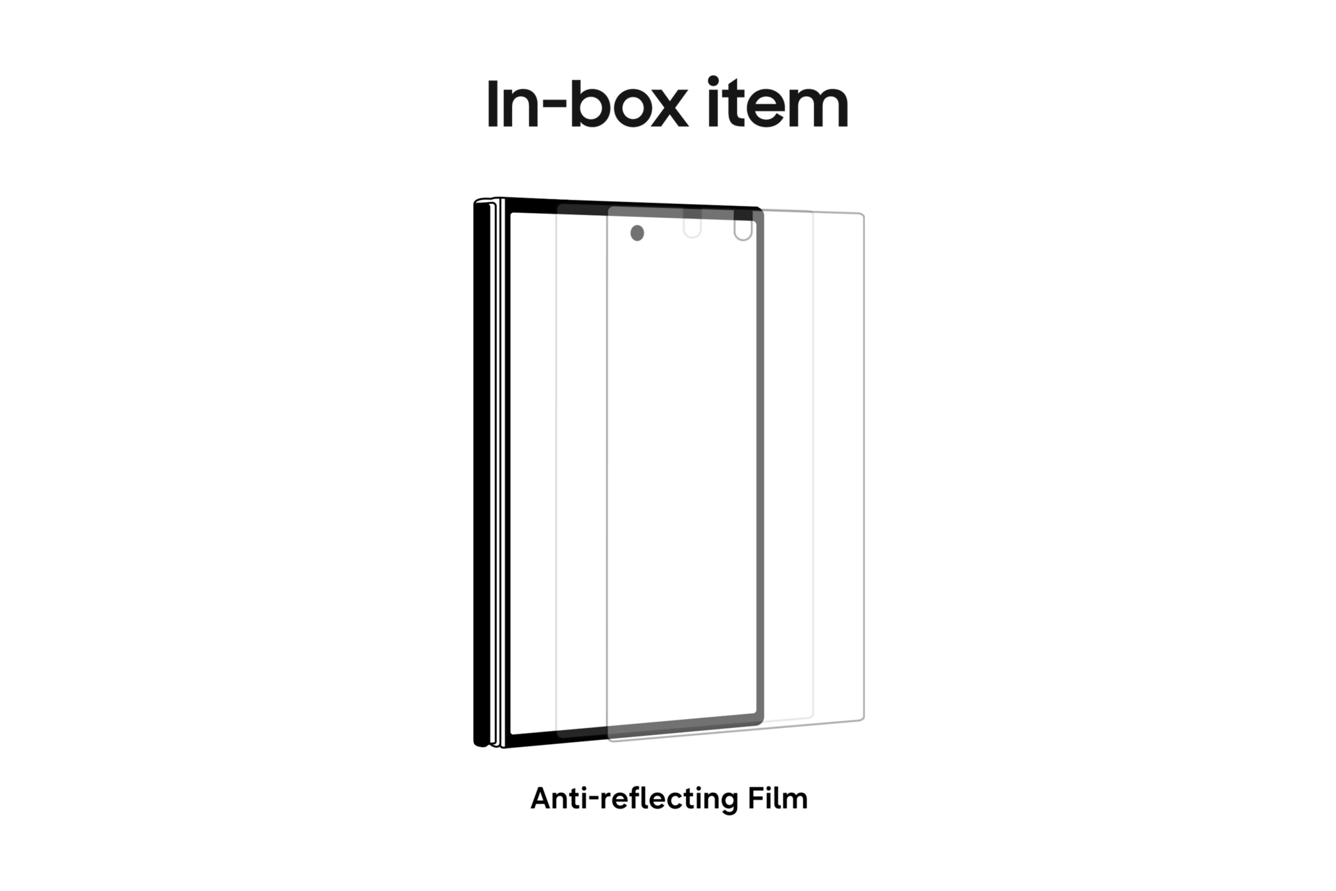 Galaxy Z Fold8 Anti-reflecting Film Transparent