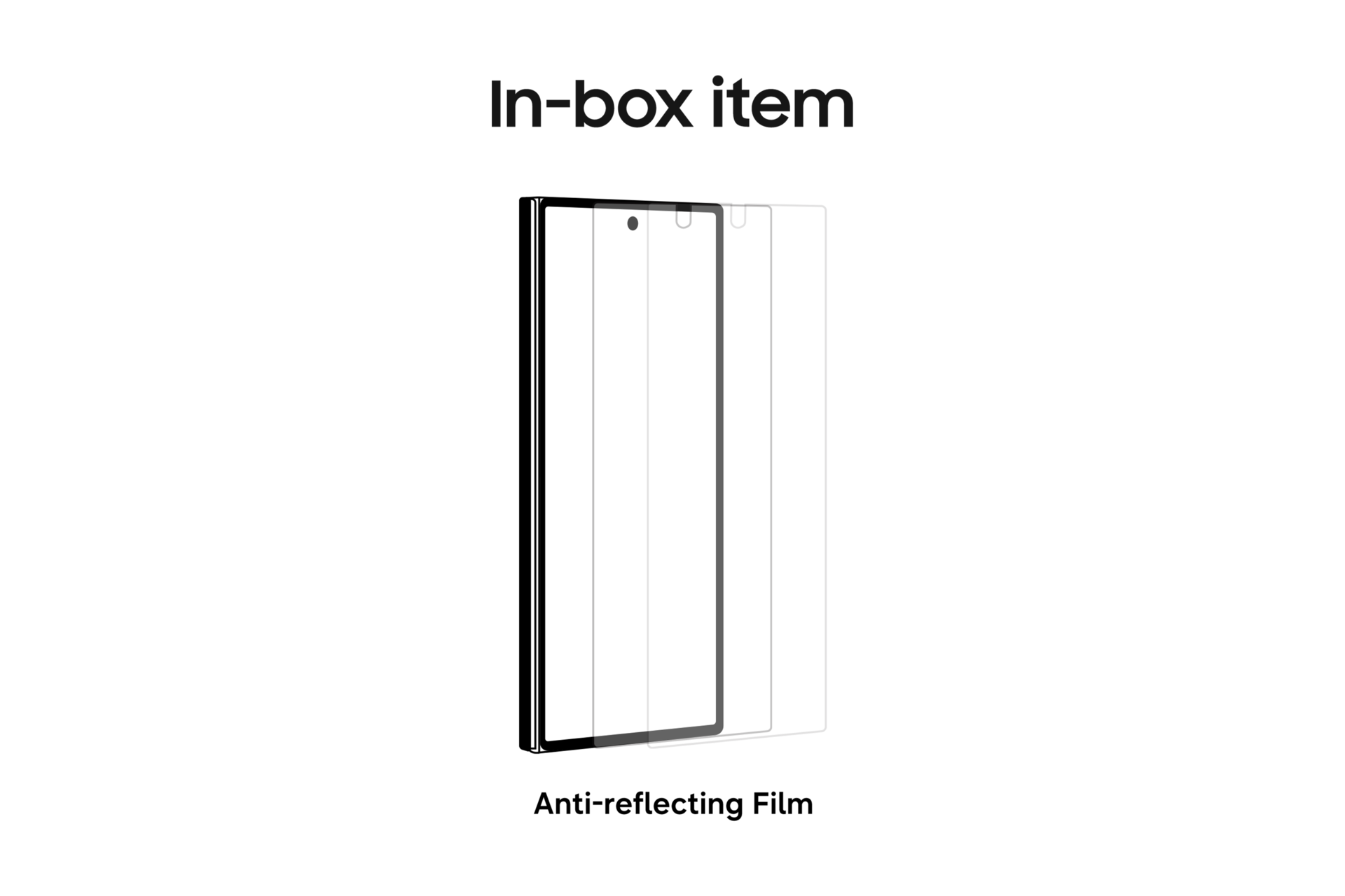 Galaxy Z Fold8 Ultra Anti-reflecting Film Transparent