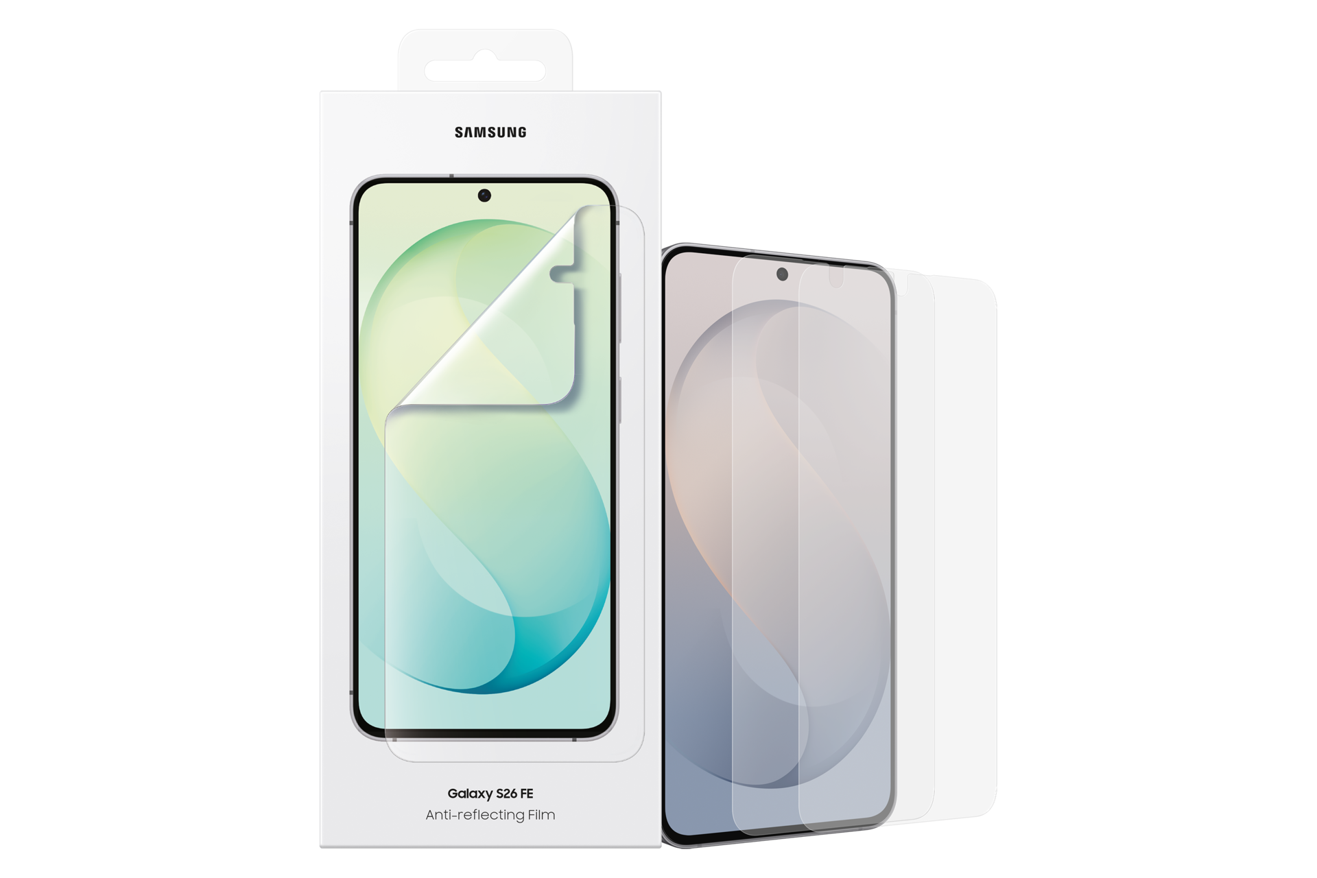 Galaxy S26 FE Anti-reflecting Film Front Transparent 