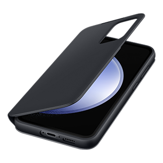 Samsung - Galaxy S23 S-View Wallet Case - Black