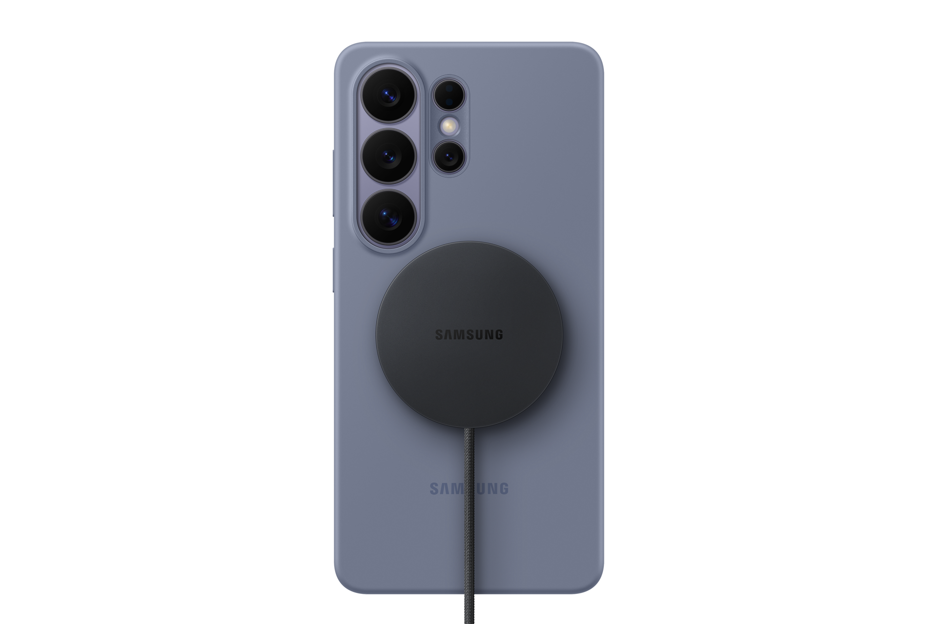 Galaxy Magnetic 25W Wireless Charger Set-Cut Dark Gray 