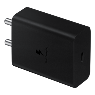 45W PD Power Adapter T4510 (With 5A USB-C to USB-C cable)) Black