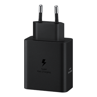 50W Power Adapter Duo Dynamic Black 