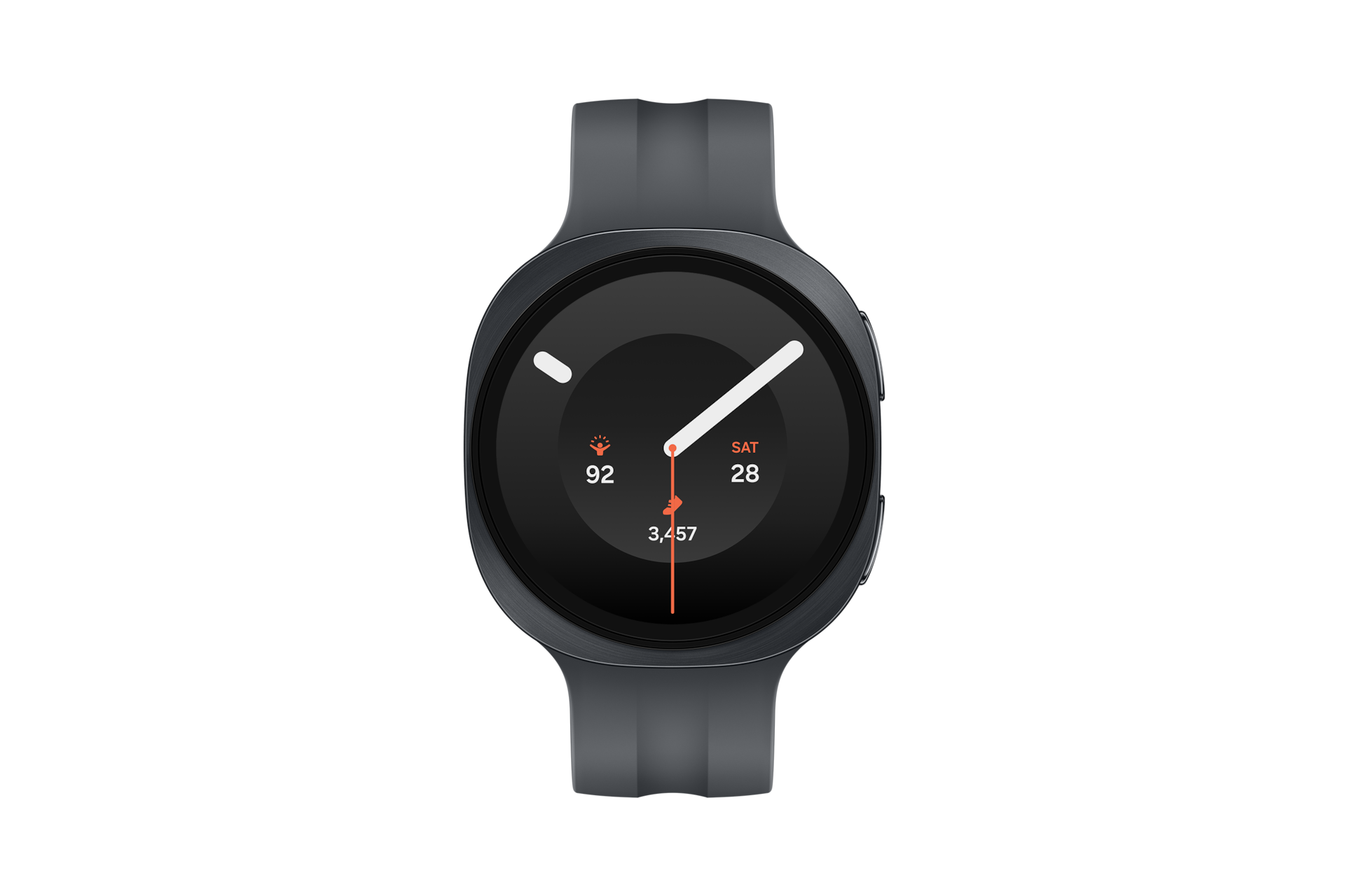 Galaxy Watch9 (Bluetooth, 40 mm) Front2 Graphite 