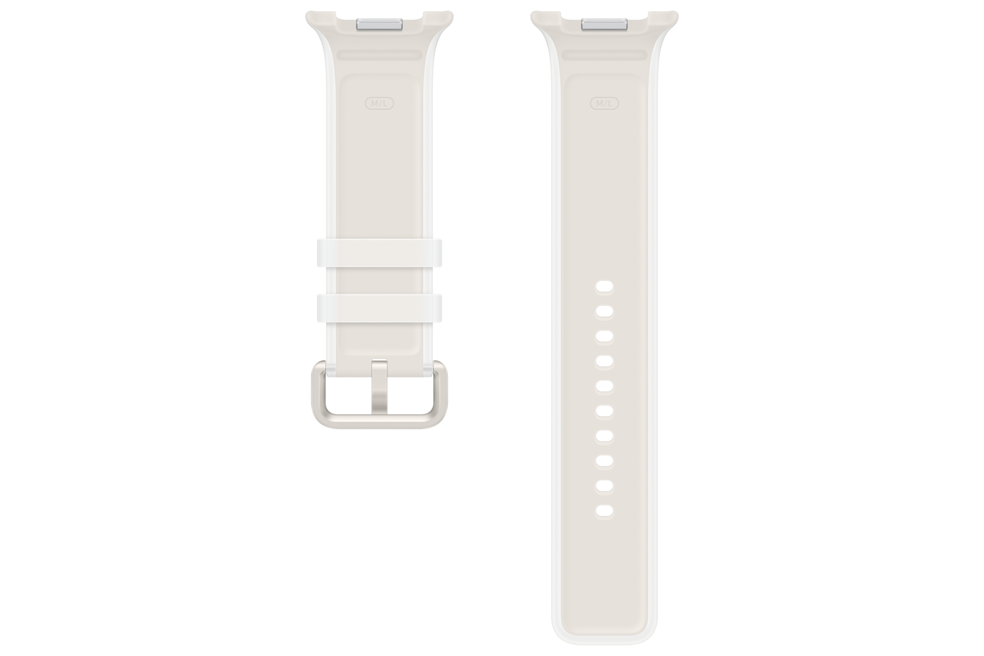 Misty Band (M/L) for Galaxy Watch9 (Watch8) Back Cream 