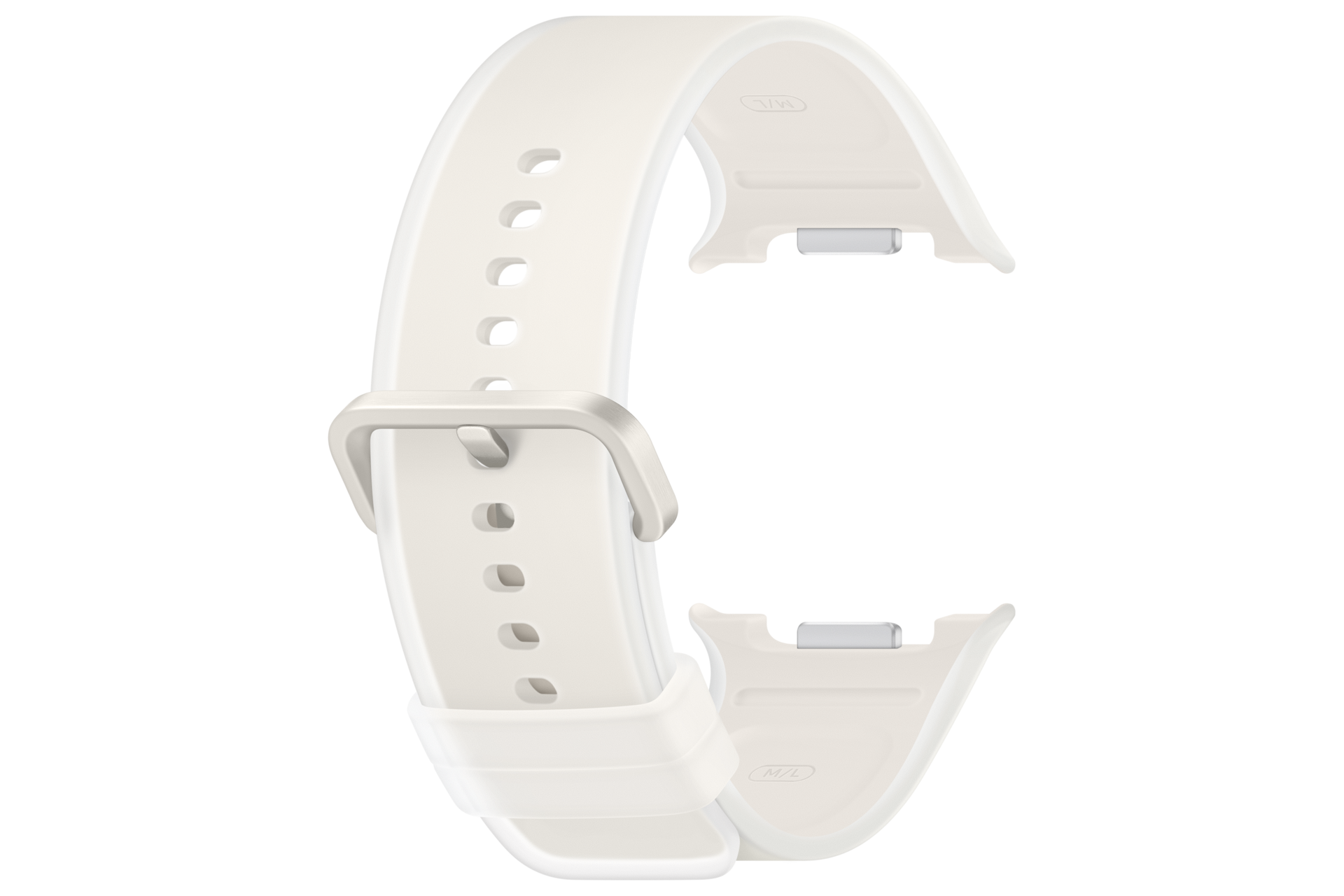 Misty Band (M/L) for Galaxy Watch9 (Watch8) Back-Perspective Cream 