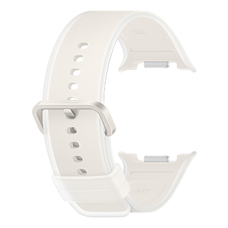 Misty Band (M/L) for Galaxy Watch9 (Watch8) Back-Perspective Cream 