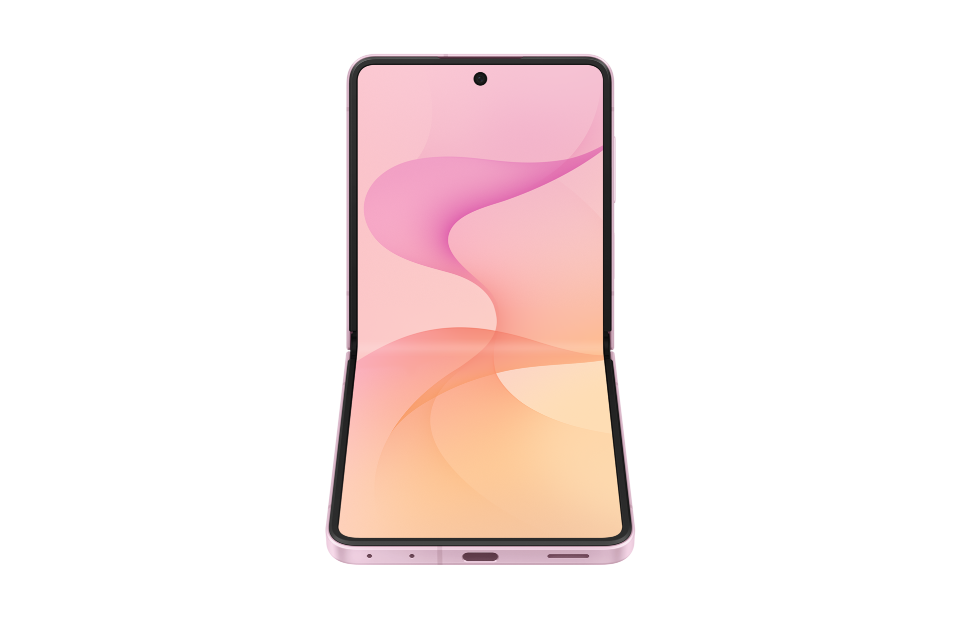 Galaxy Z Flip8 Fronttabletop Pink 