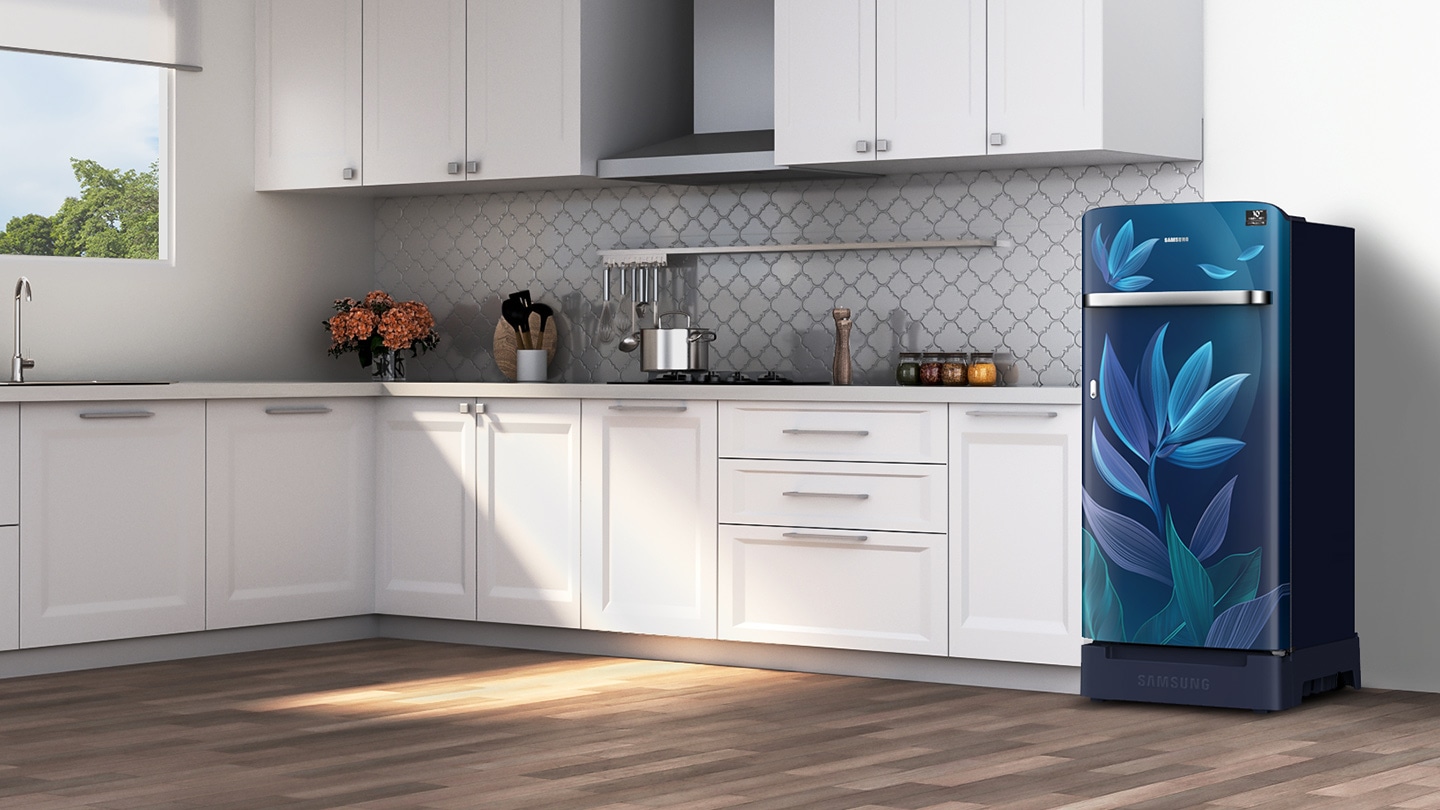 One Door Refrigerator - Horizontal Curve Design