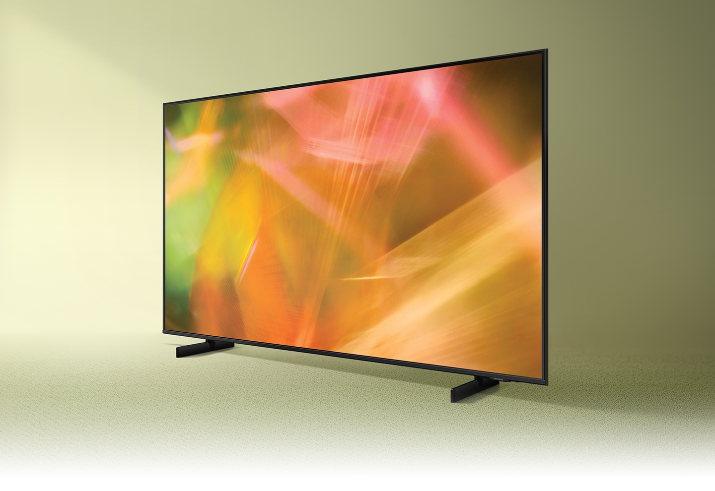 AU8000 displays intricately blended color graphics which demonstrate vivid crystal color.