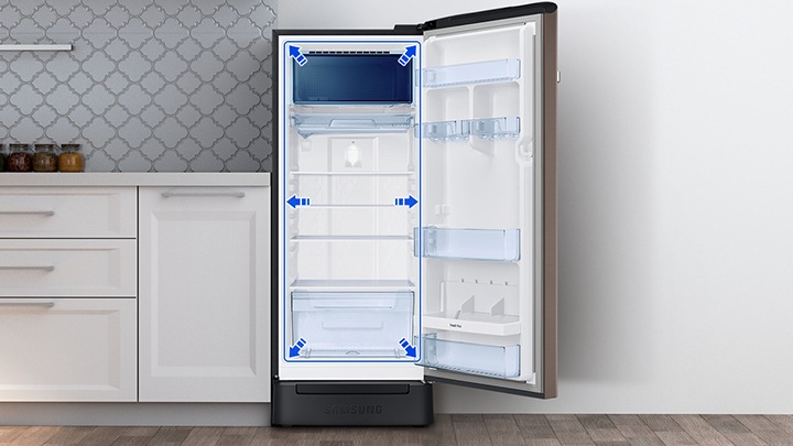 Samsung 225 ltr refrigerator store 3 star