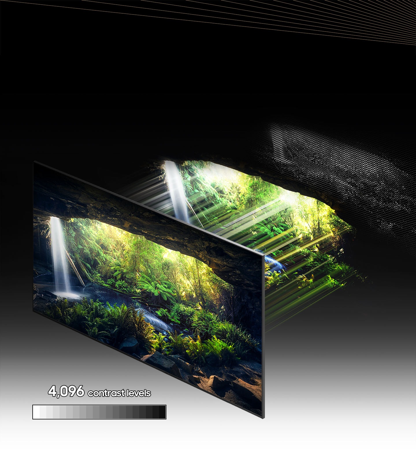 Precise dimming to enhance every detail Quantum Matrix Technology Pro
