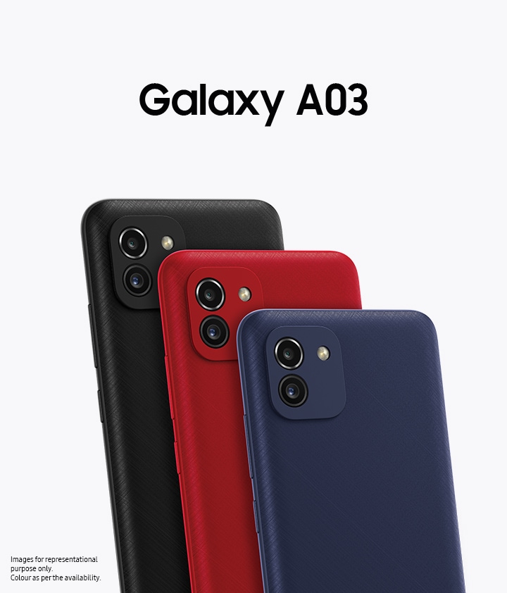End forsikring gås Galaxy A03 3GB/32GB(Blue) - Price & Specs | Samsung India