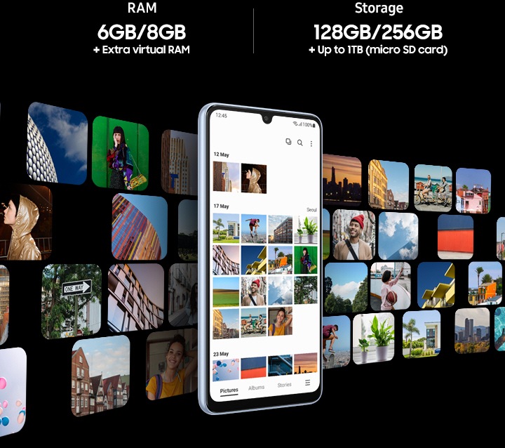 Samsung Galaxy A33 5G 128GB A336M Dual SIM GSM Unlocked Android