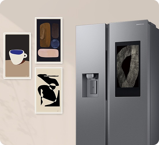 Buy 615L Side By Side Refrigerator Black Samsung India