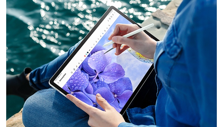 Galaxy Tab S9 FE (Wi-Fi) Lavender 256GB - Specs & Features Galaxy Tab S9 FE (Wi-Fi) Lavender 256GB - Specs & Features