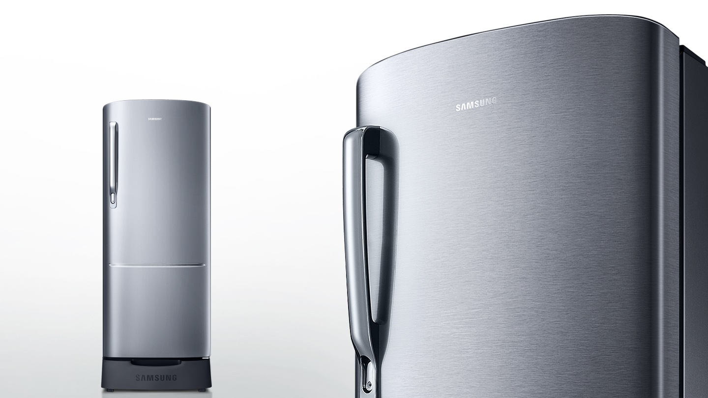 Single Door Refrigerator - Horizontal Curve Design