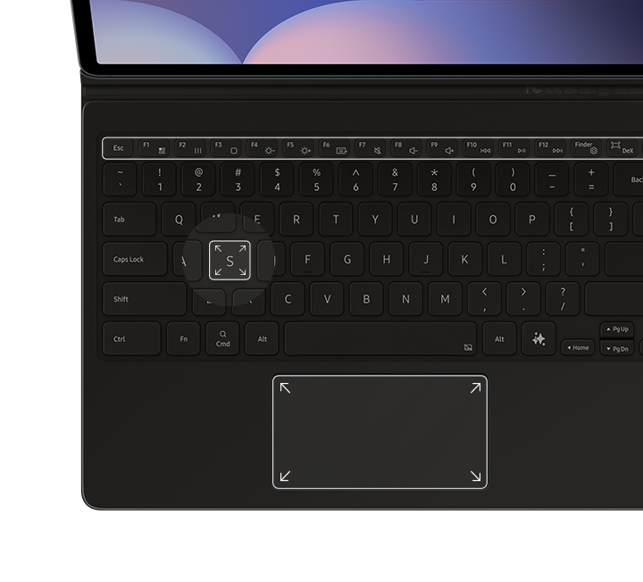 Galaxy Tab S10+ Book Cover Keyboard with AI Key | Samsung India