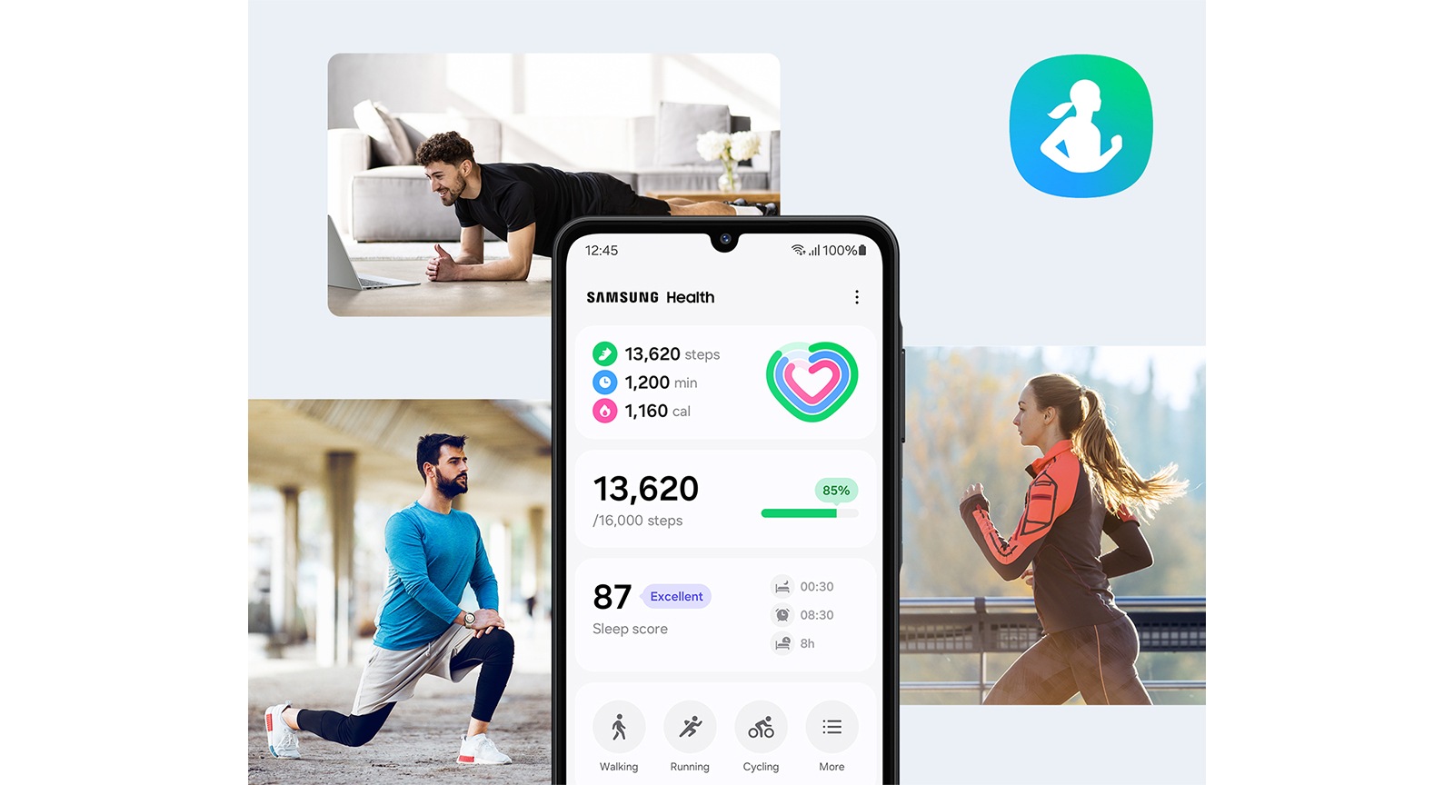 Track your health with Samsung Health