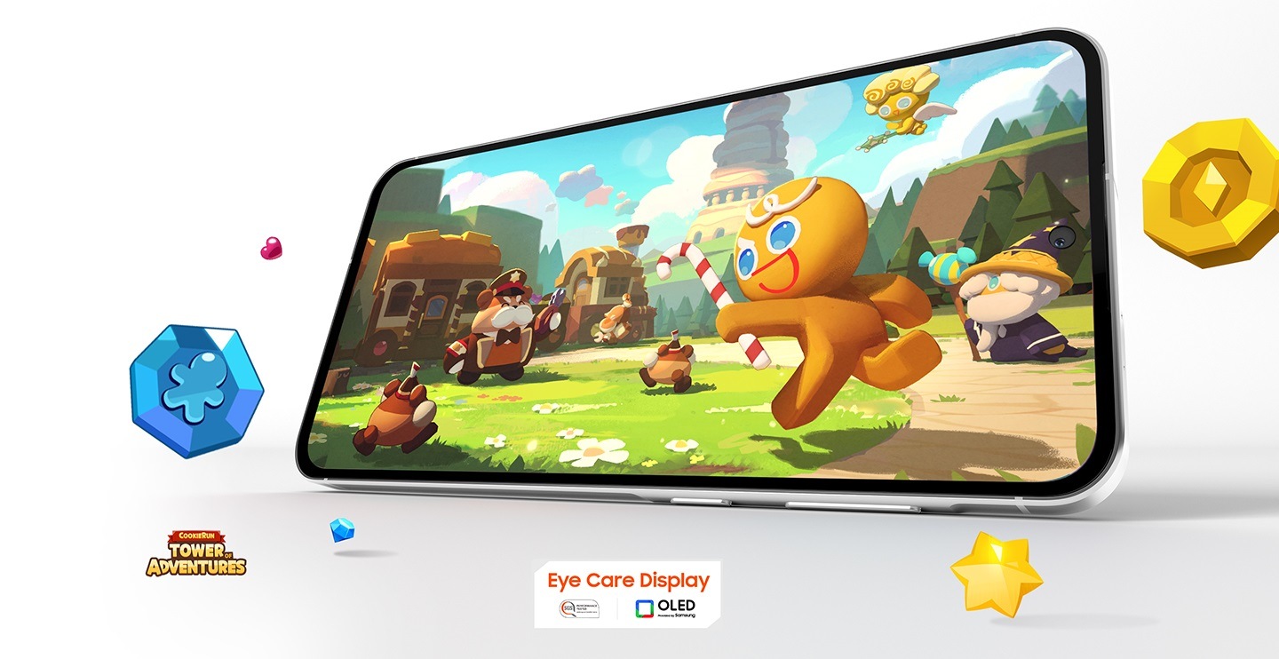 Display for immersive gameplay