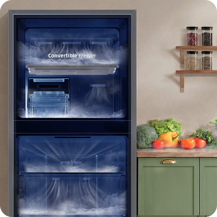 RT40H30U2 Top Mounted Freezer Refigerator 2-in-1 smart conversion
