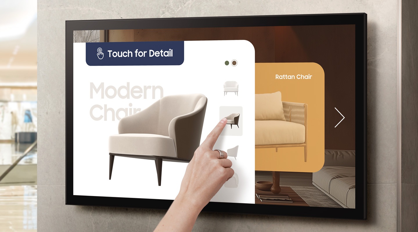 Enable effortless customer connection with touch