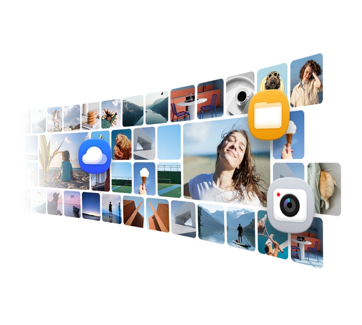 Apps are seen to show you can store various types of content on the device.