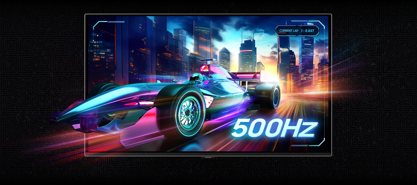 The world's 1st 500Hz OLED monitor