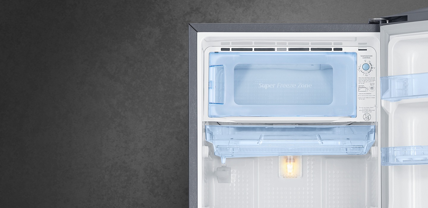 One Door Refrigerator with Clear View Lamp