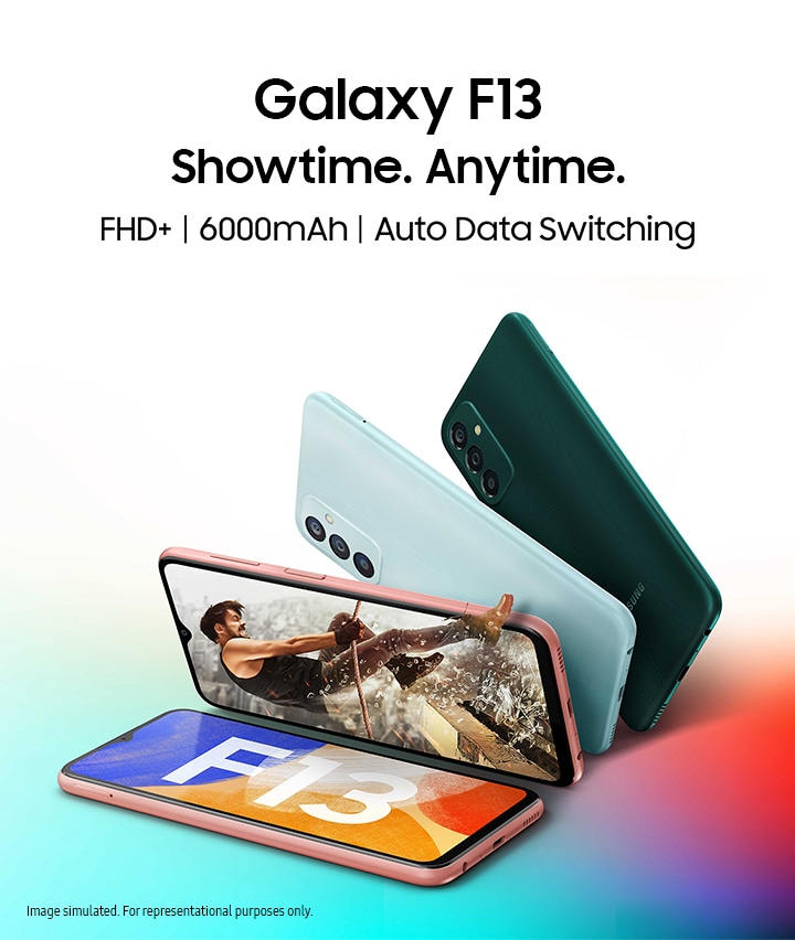 Galaxy F13 4GB/64GB (Awesome-Blue) - Features & Specs | Samsung India