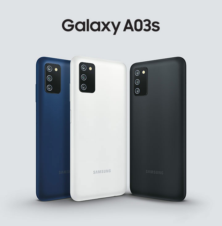 Samsung India Launches Galaxy A03s with Big 6.5'' Infinity-V