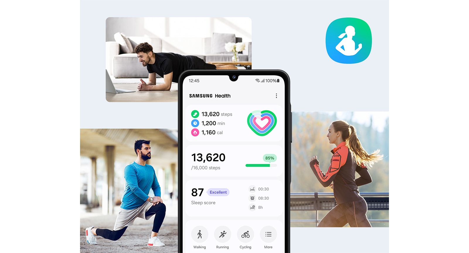 Track your health with Samsung Health