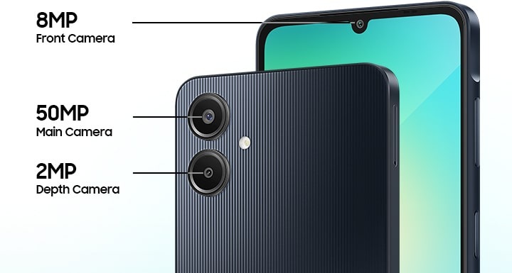 Galaxy A06 4GB/64GB (Blue Black) - Display and Specs