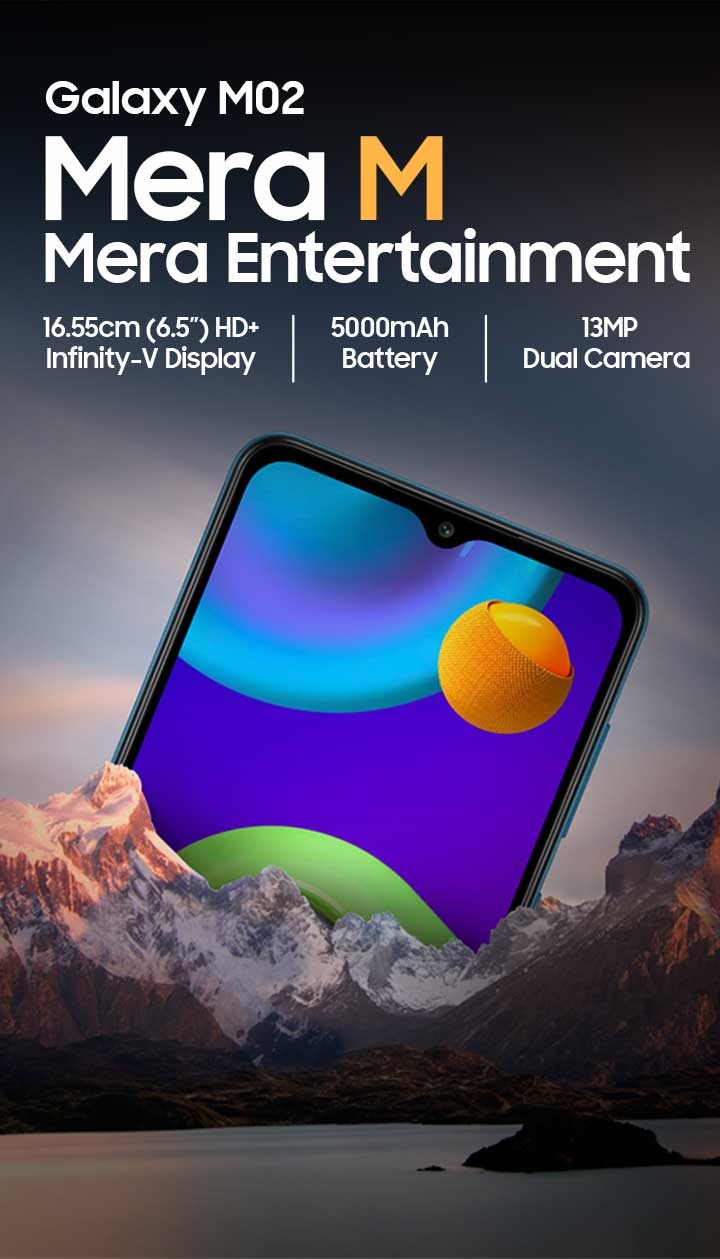 Galaxy M02 3gb 32gb Gray Price Specs Samsung India