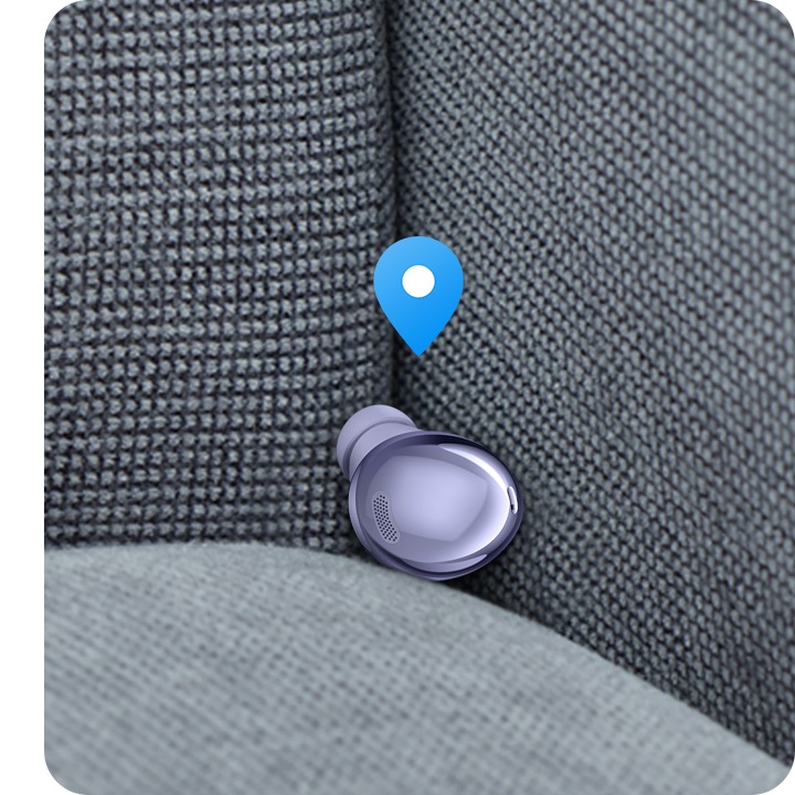 One of Buds Pro is in the corner of the couch. There's an location icon on the Buds Pro.