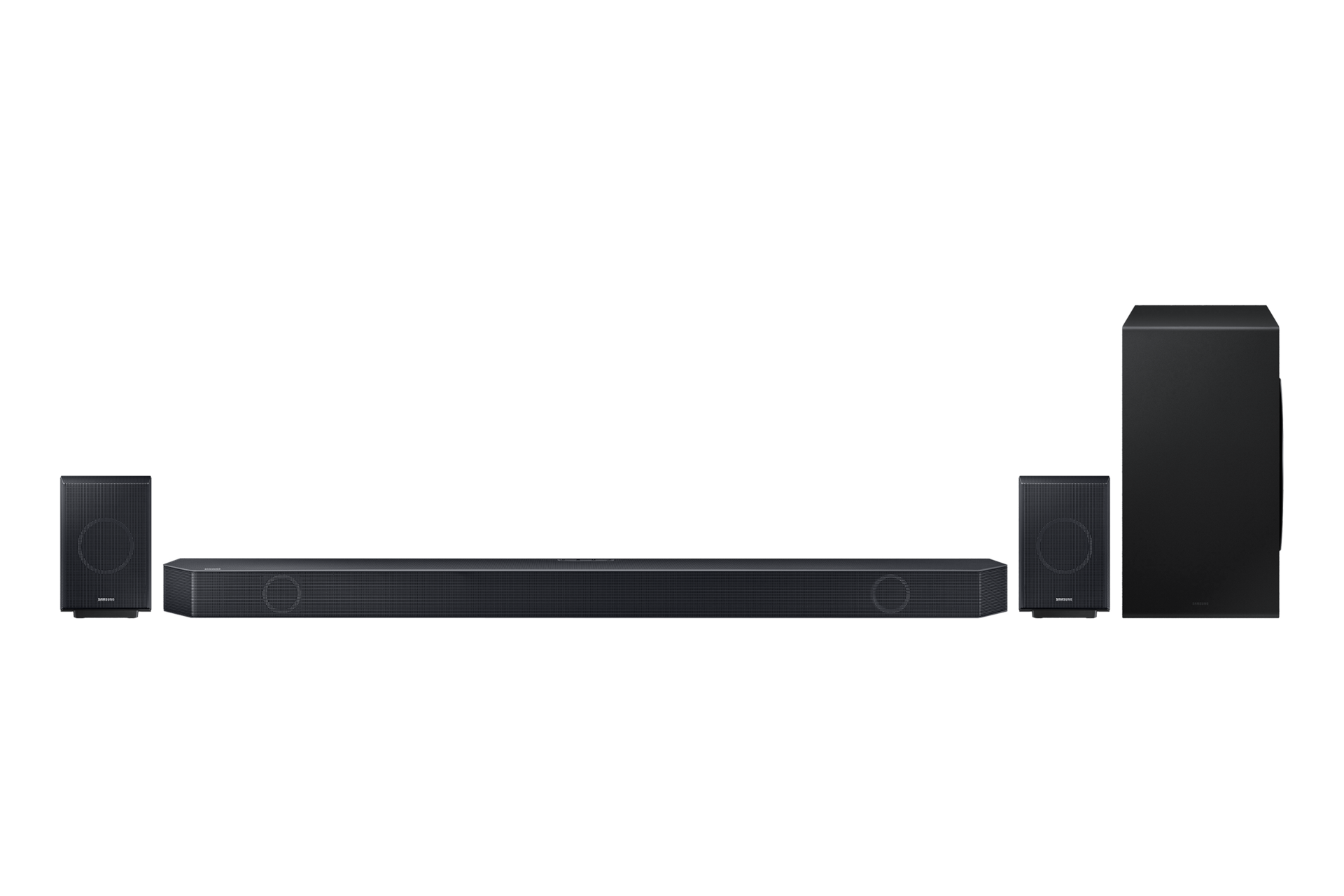 SAMSUNG Q-Series 11.1.4ch Wireless Dolby Atmos Soundbar + Rear Speakers w/  Q-Symphony HW-Q990C/ZA