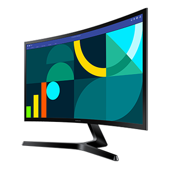 68.5 cm FHD Curved Monitor with 100 Hz refresh rate, Game Mode and Eye Saver Mode R-Dynamic Black 
